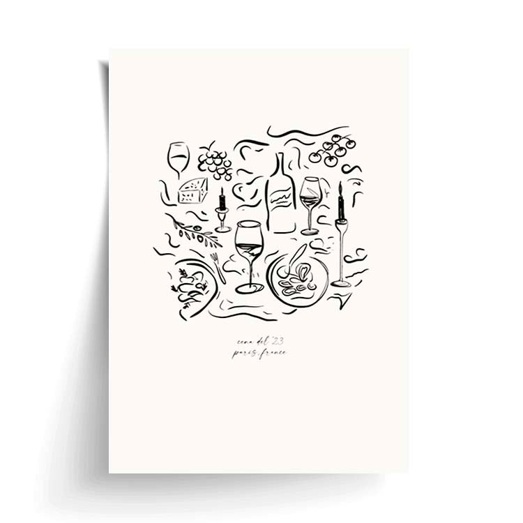DINNER PARTY PRINT