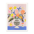 Modern Dutch Flowers Riso Print (8x6)