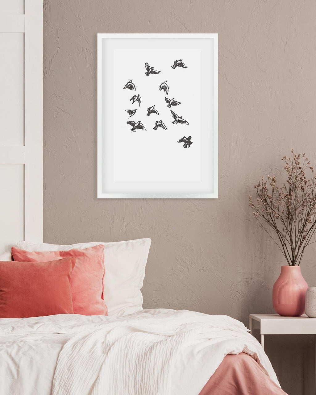Watercolour Birds 2 Art Print