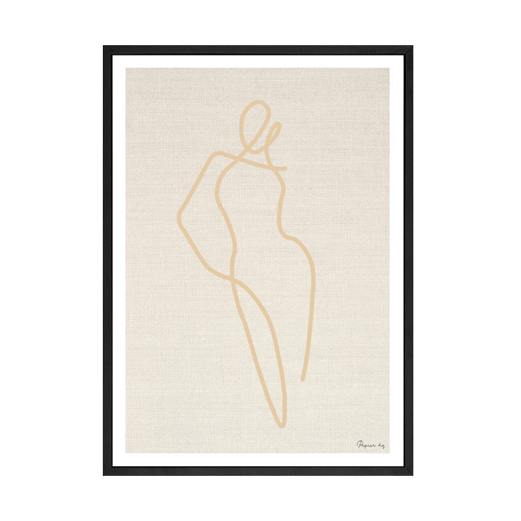 HOMEBODII LINEN PRINT NATURAL