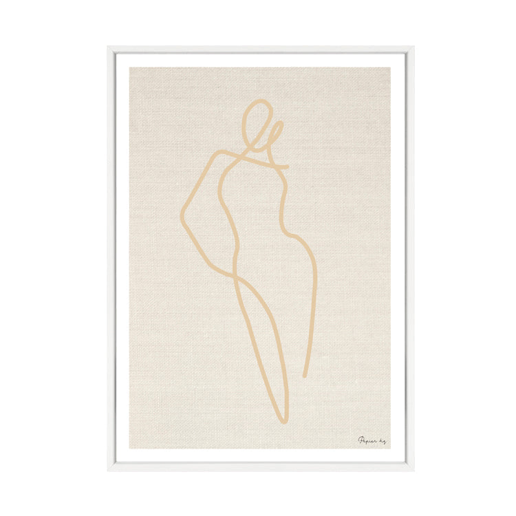 HOMEBODII LINEN PRINT NATURAL