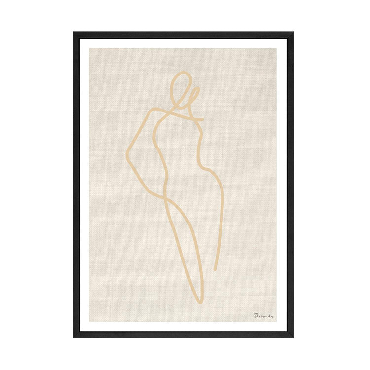HOMEBODII LINEN PRINT NATURAL