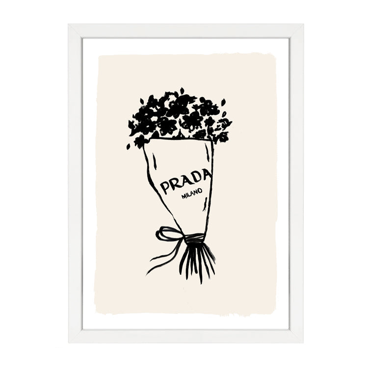 PRADA FLOWERS PRINT