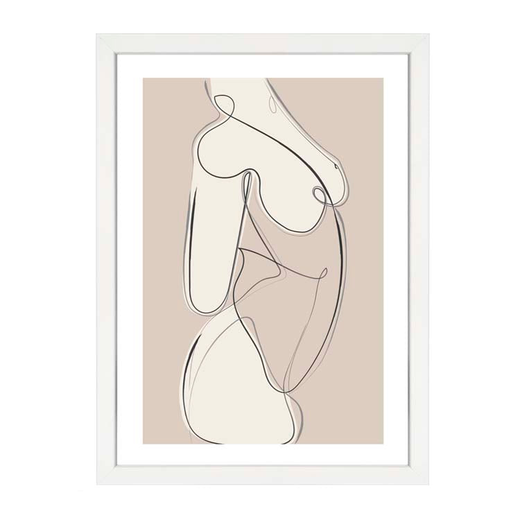 GANNI PRINT NUDE