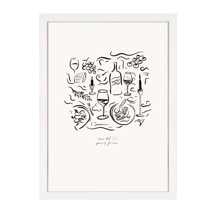 DINNER PARTY PRINT