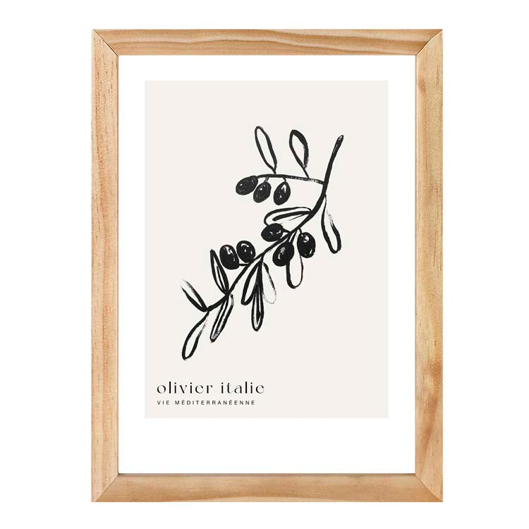 OLIVE TREE PRINT