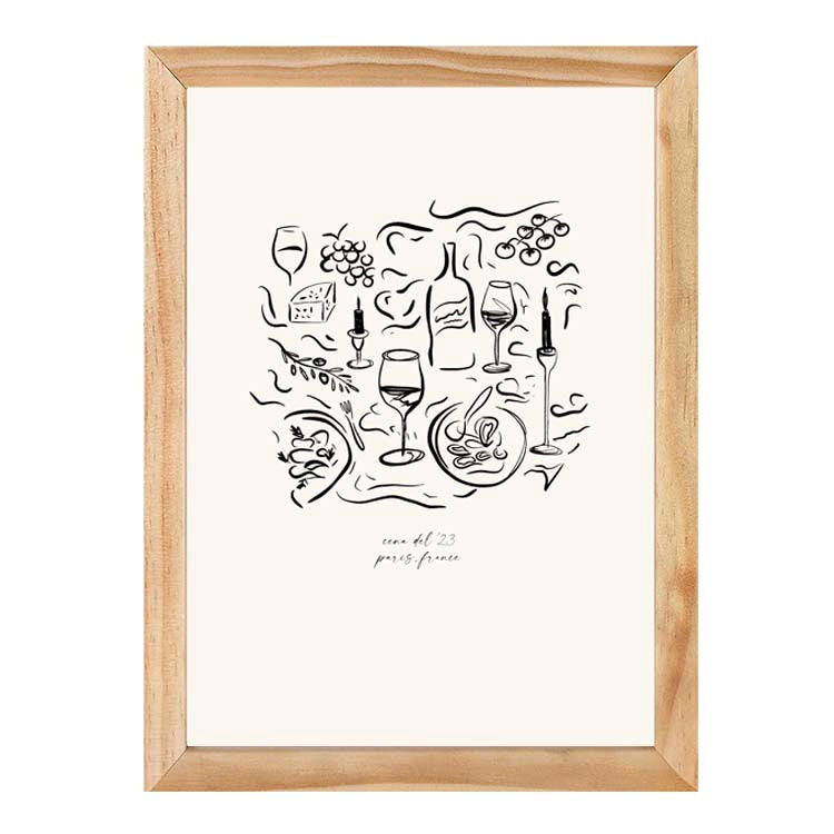 DINNER PARTY PRINT