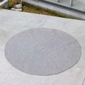 Round Outdoor Rug 250Cm Grey