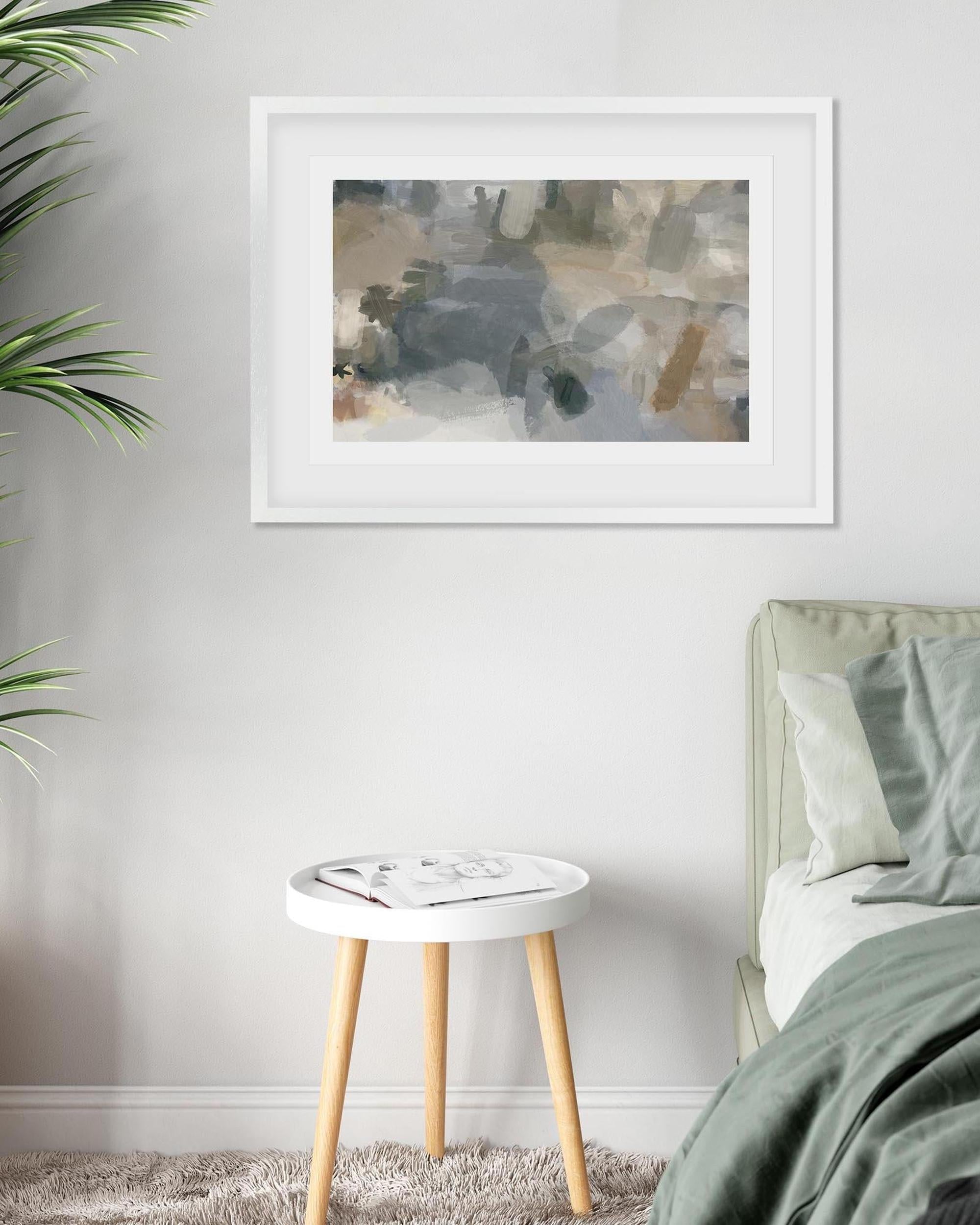 Impressionist Neutral Mood Art Print