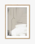 Beige Abstract Art Print
