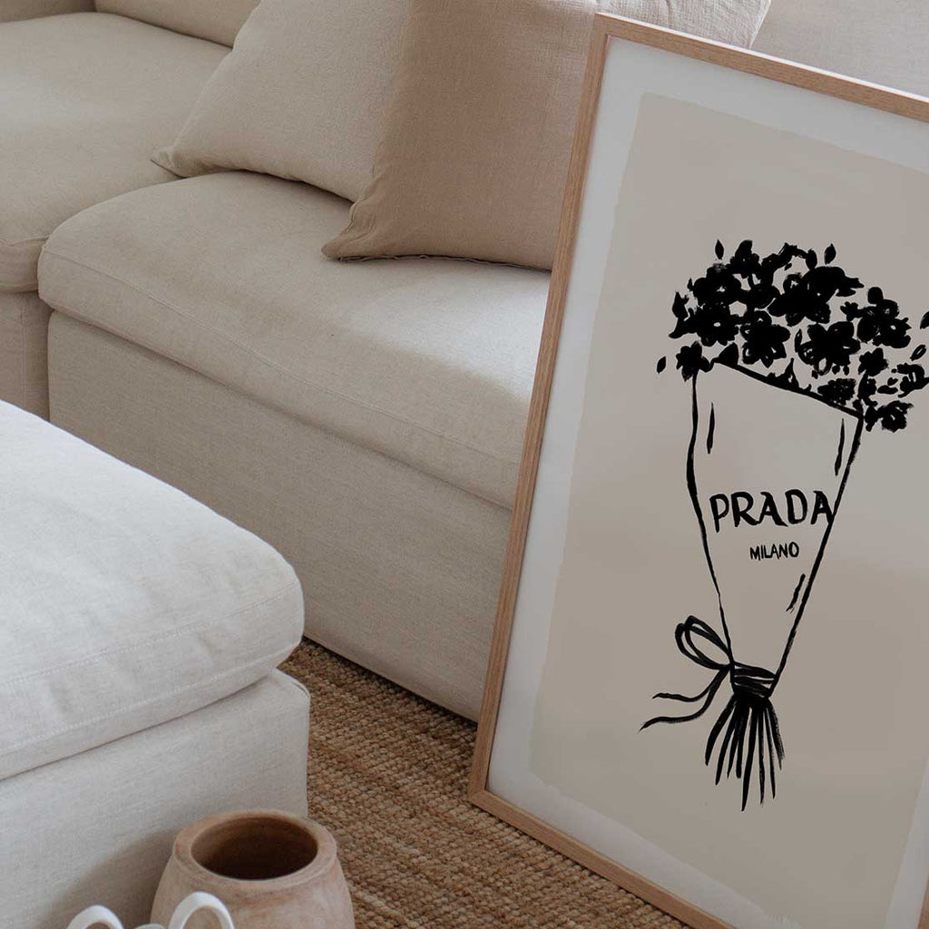 PRADA FLOWERS PRINT