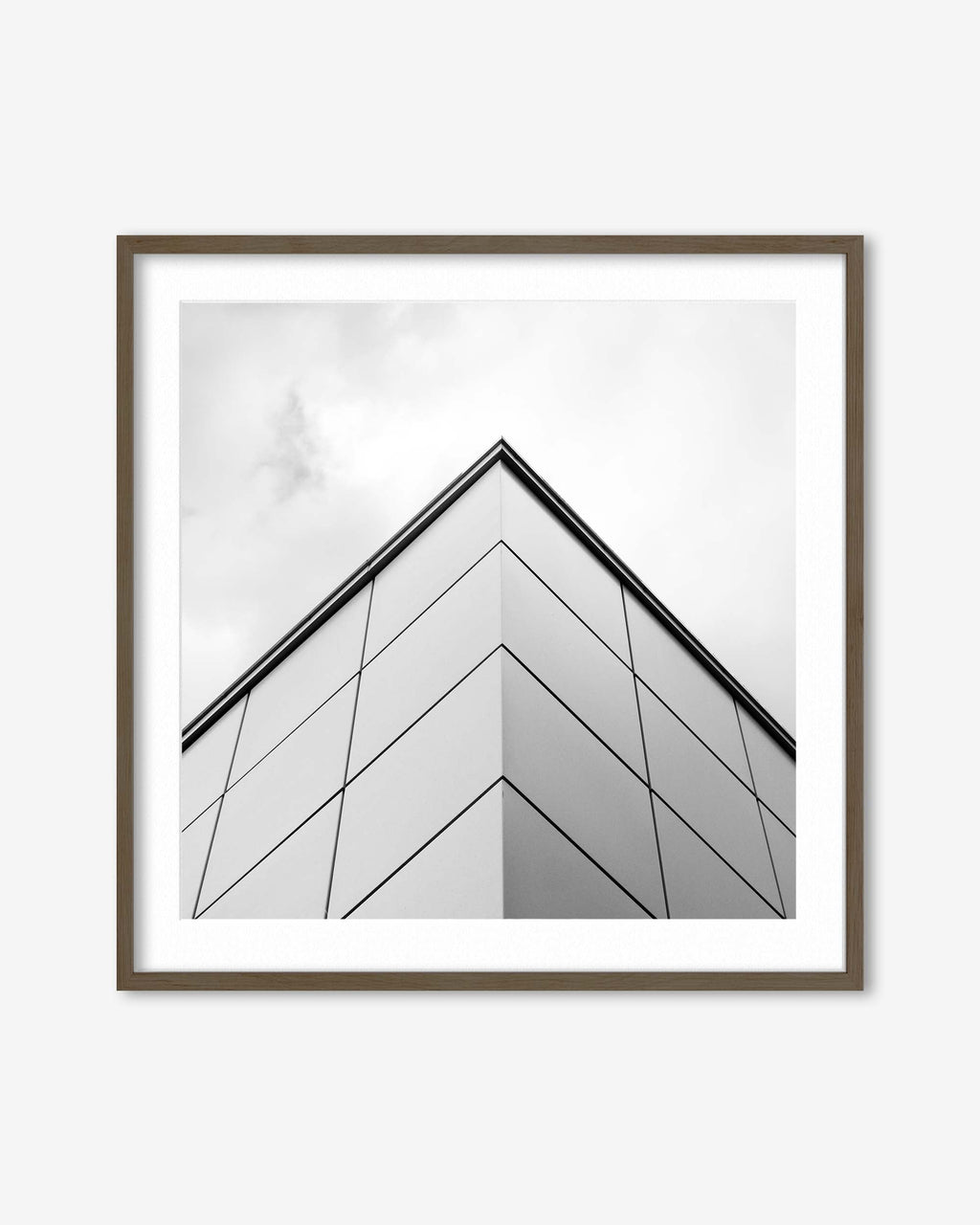 Monochrome Architecture Art Print