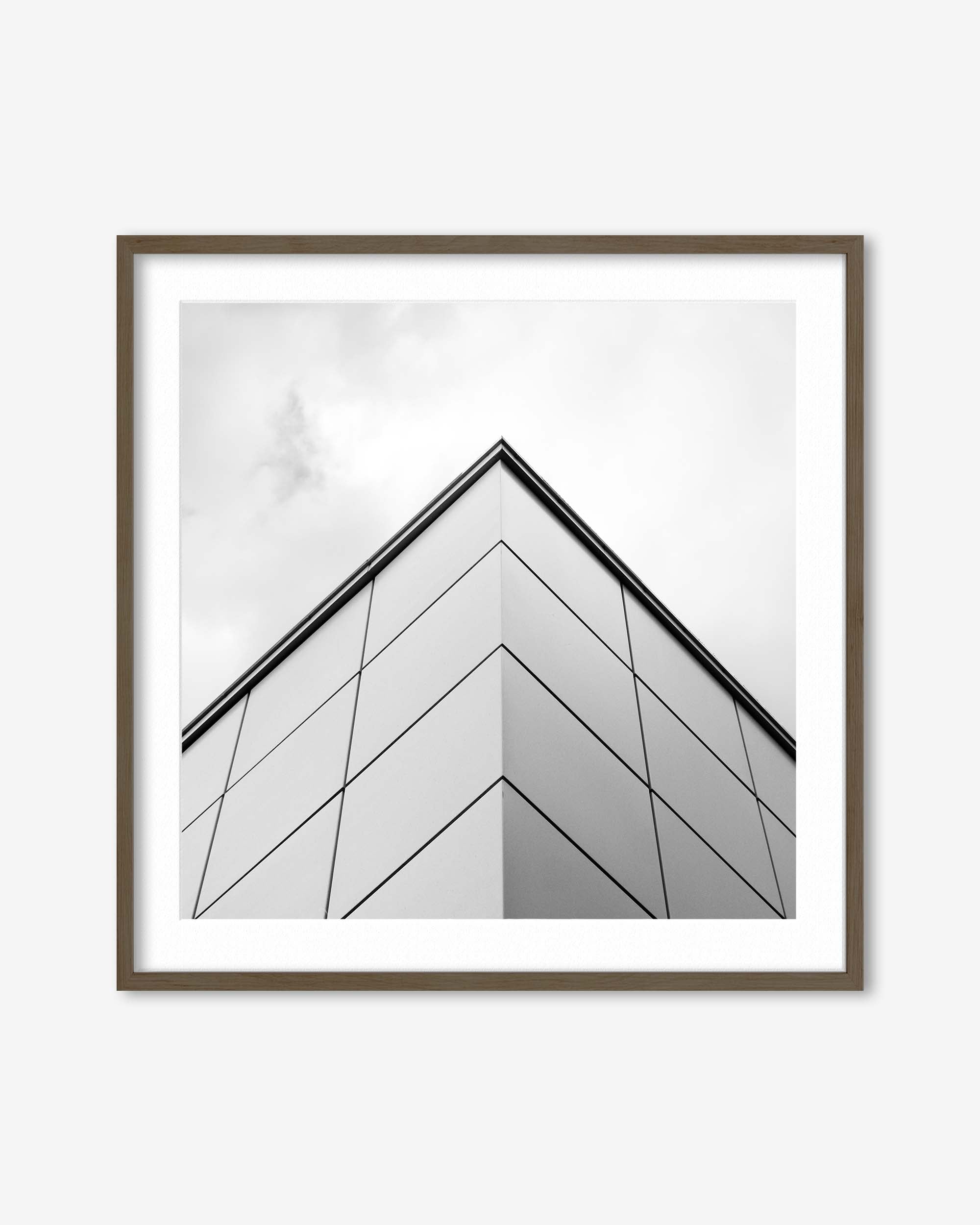 Monochrome Architecture Art Print