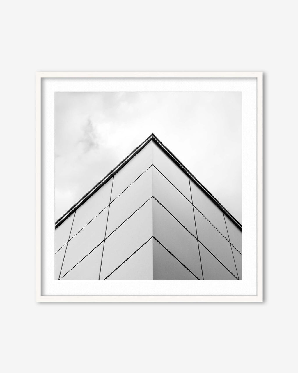 Monochrome Architecture Art Print