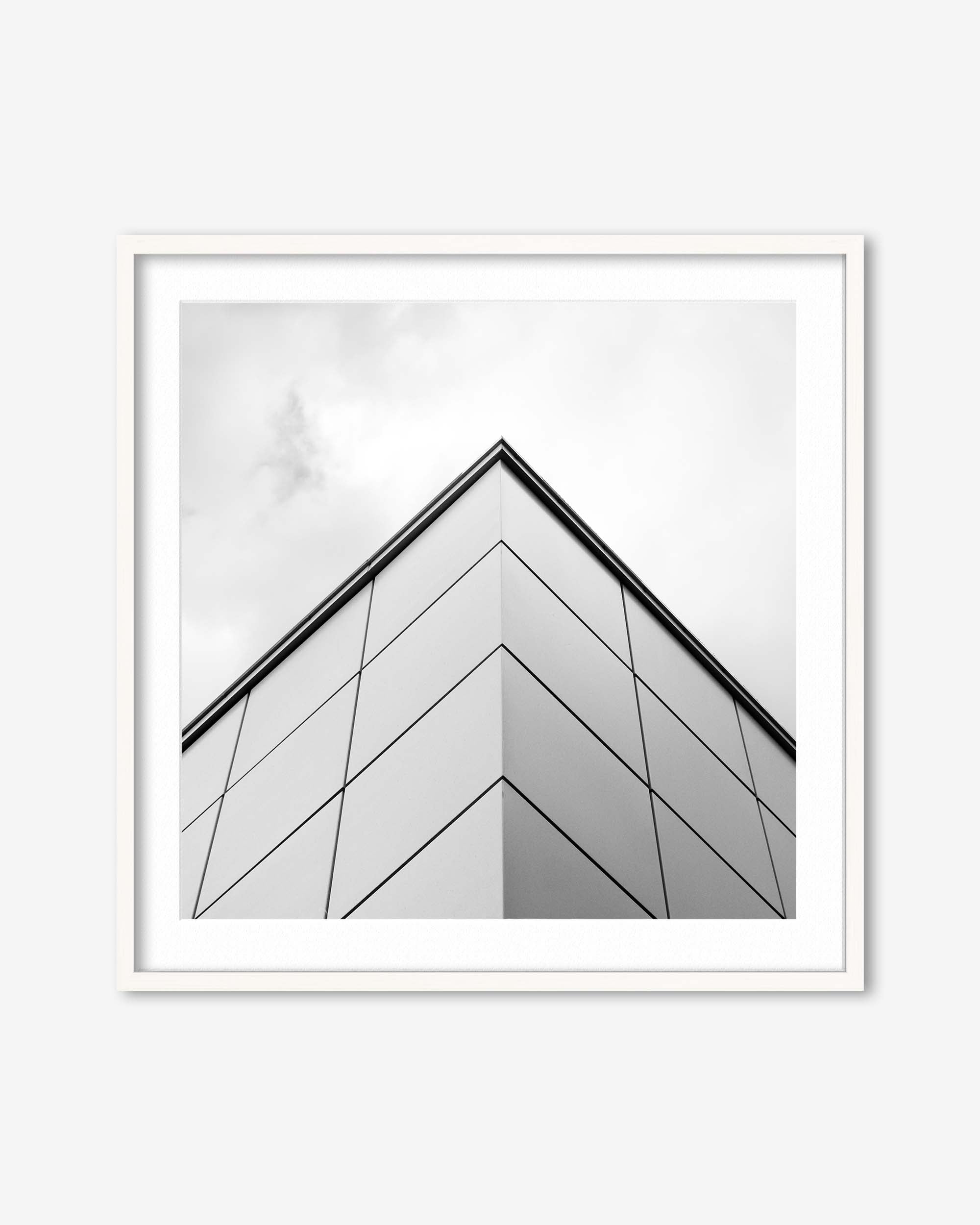 Monochrome Architecture Art Print
