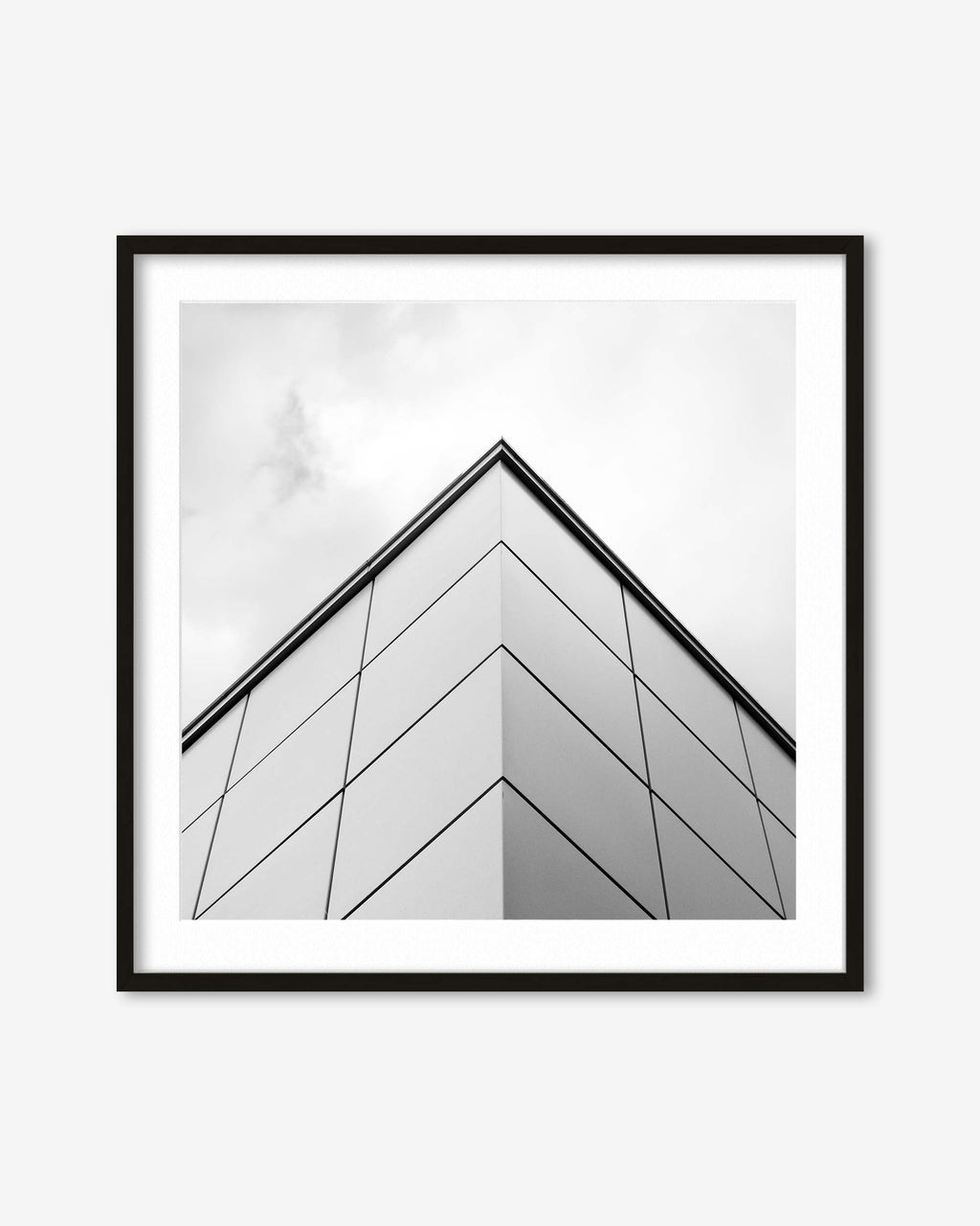 Monochrome Architecture Art Print