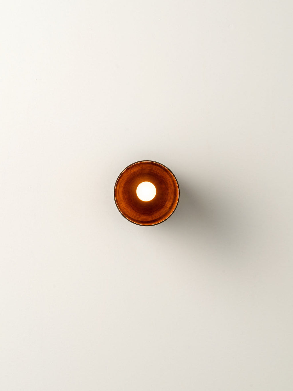 Guilla - brass cylinder wall light