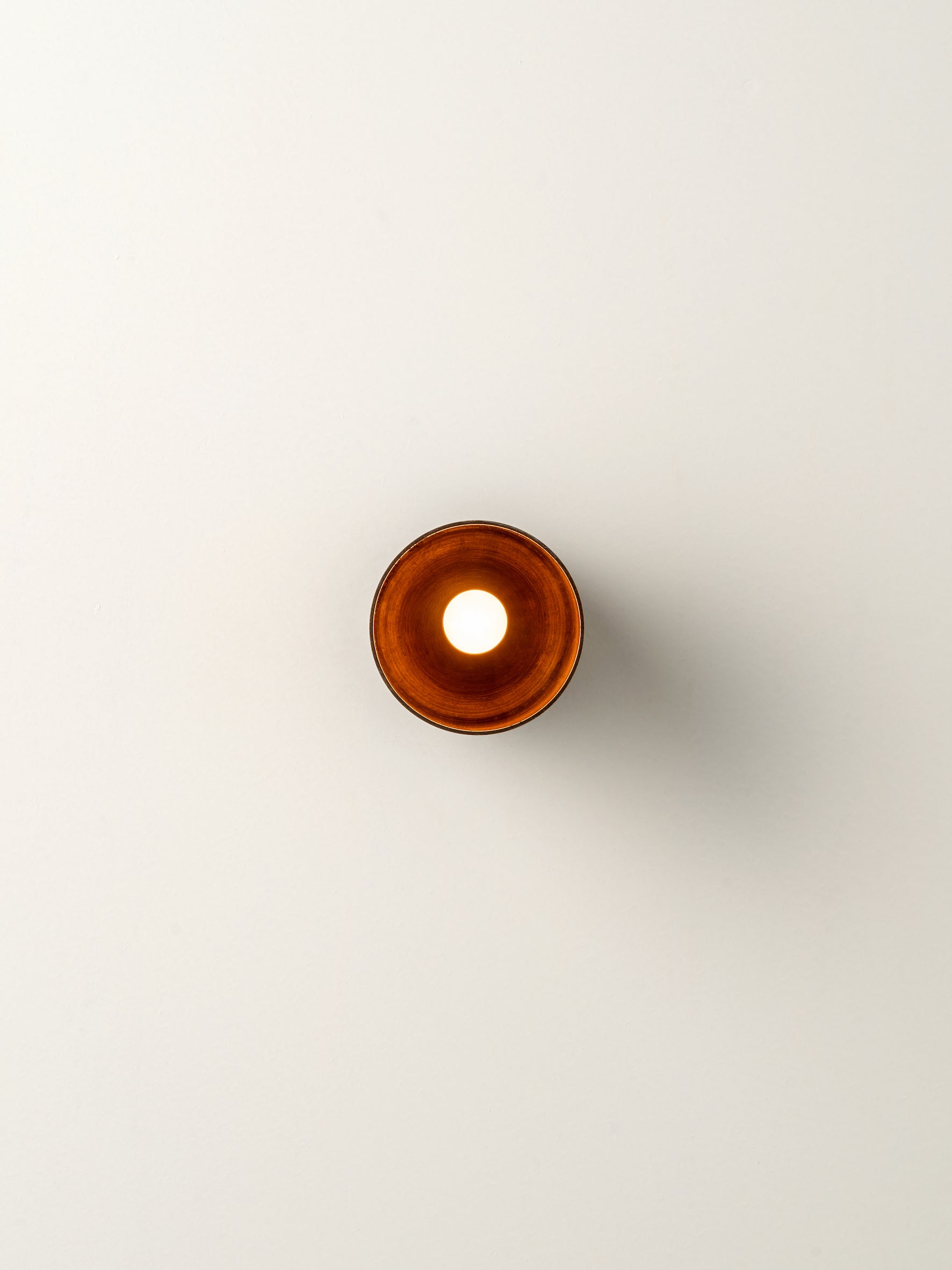 Guilla - brass cylinder wall light