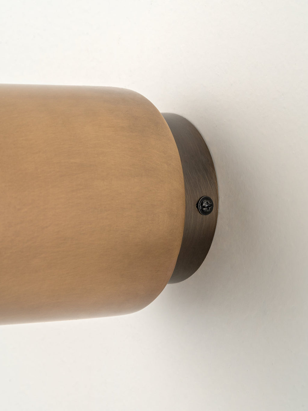 Guilla - brass cylinder wall light