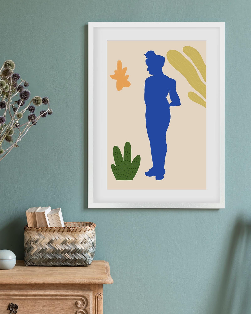 Matisse Floral Nude Art Print