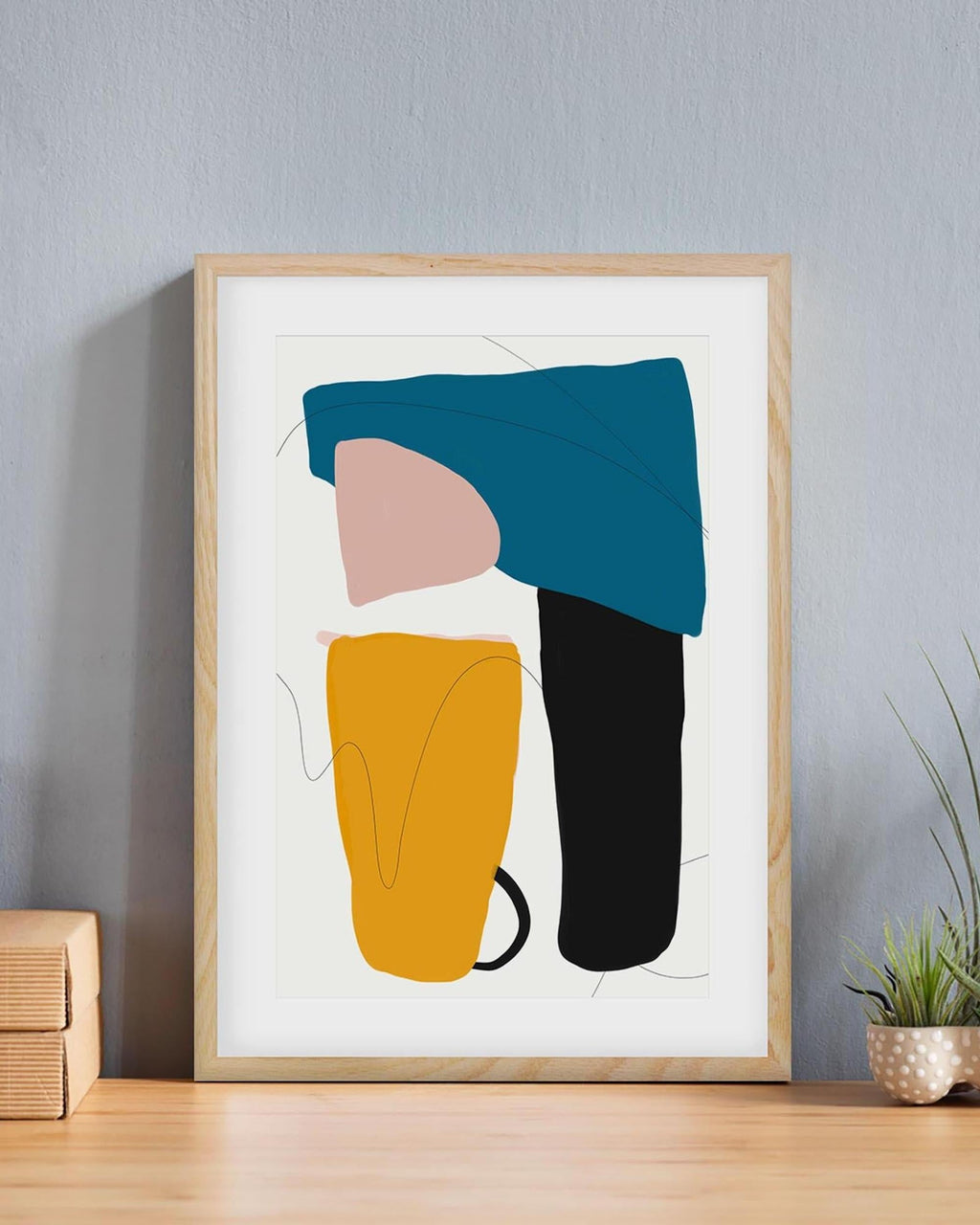 Mid Century Modern Art Print