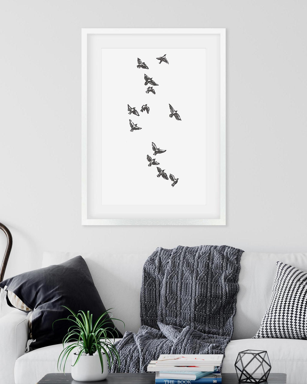Watercolour Birds 3 Art Print