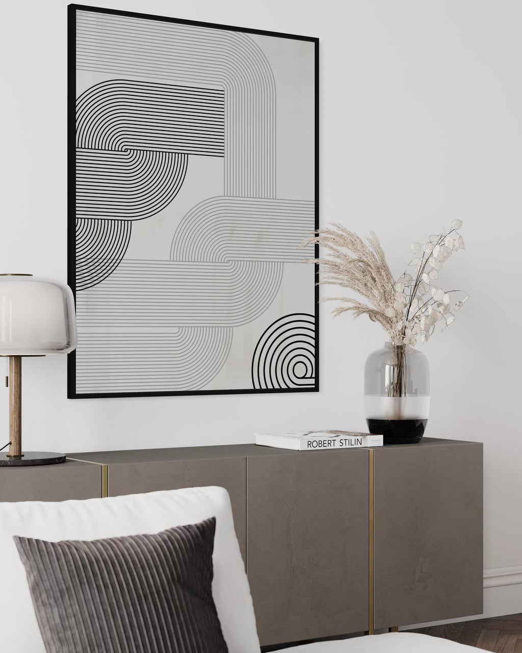 Retro Pattern Art Print