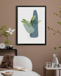 Modern Botanical Abstract Art Print