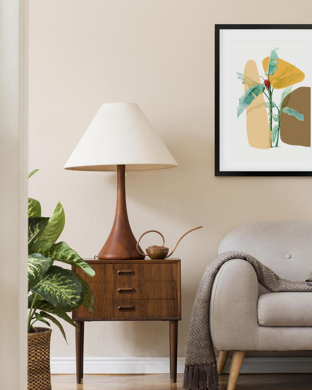 Modern Botanical Illustration Art Print