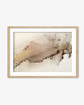 Peach Marble Art Print