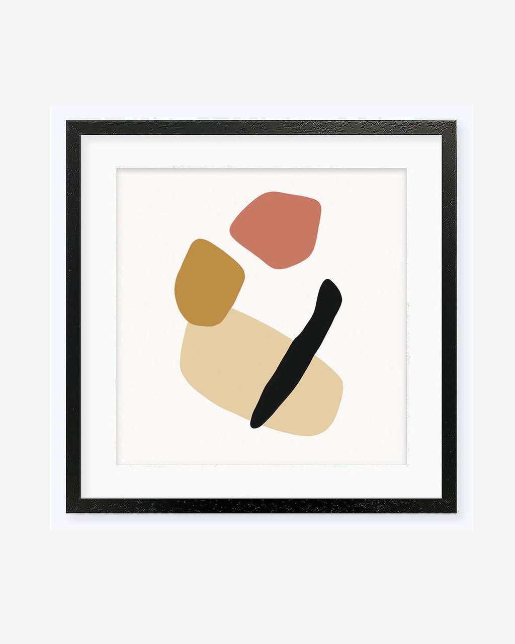 Tribal Shapes Art Print
