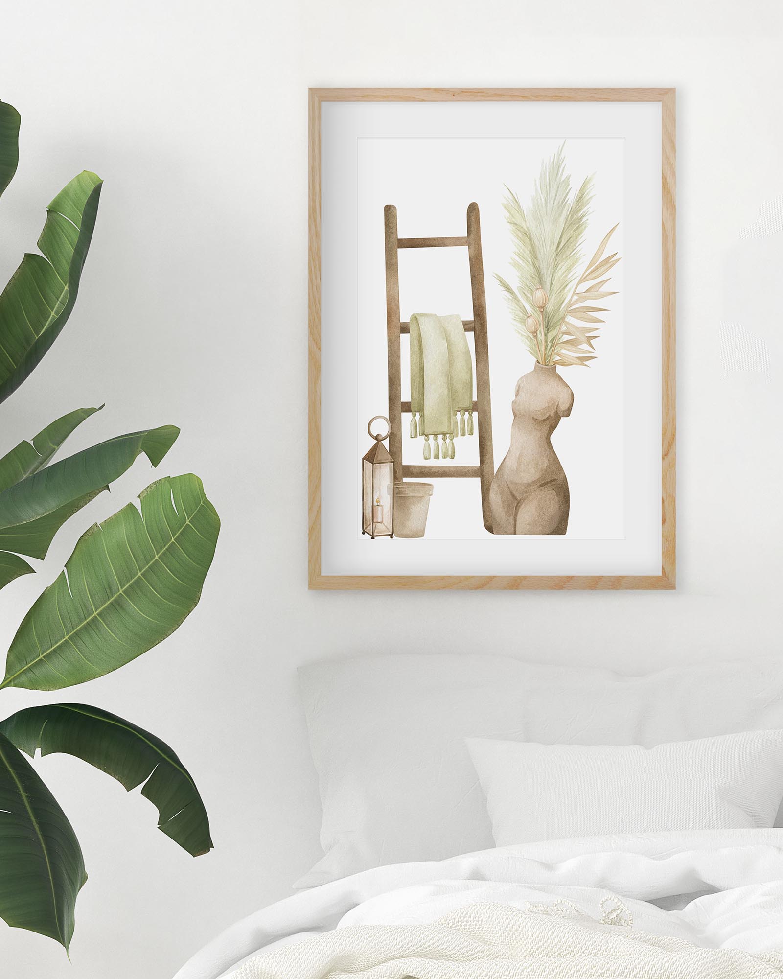 Bohemian Vibes Watercolour Art Print