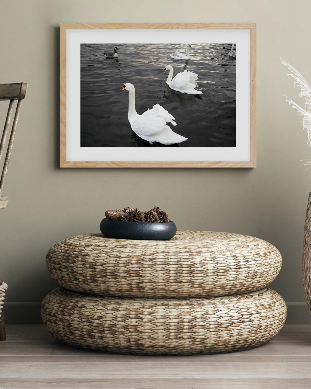 The Swan Lake Art Print